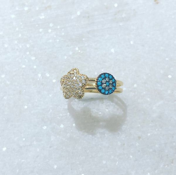 Turquoise Blue Ring